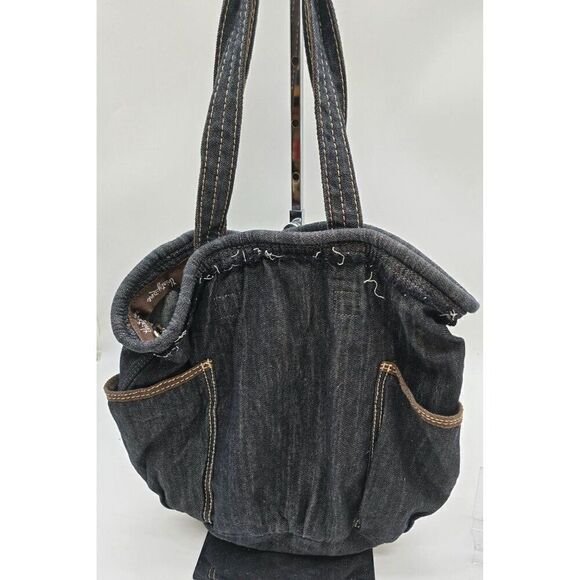 Thirty-One Denim Tote Bag With Pockets & Zippered Compartments - Picture 8 of 8